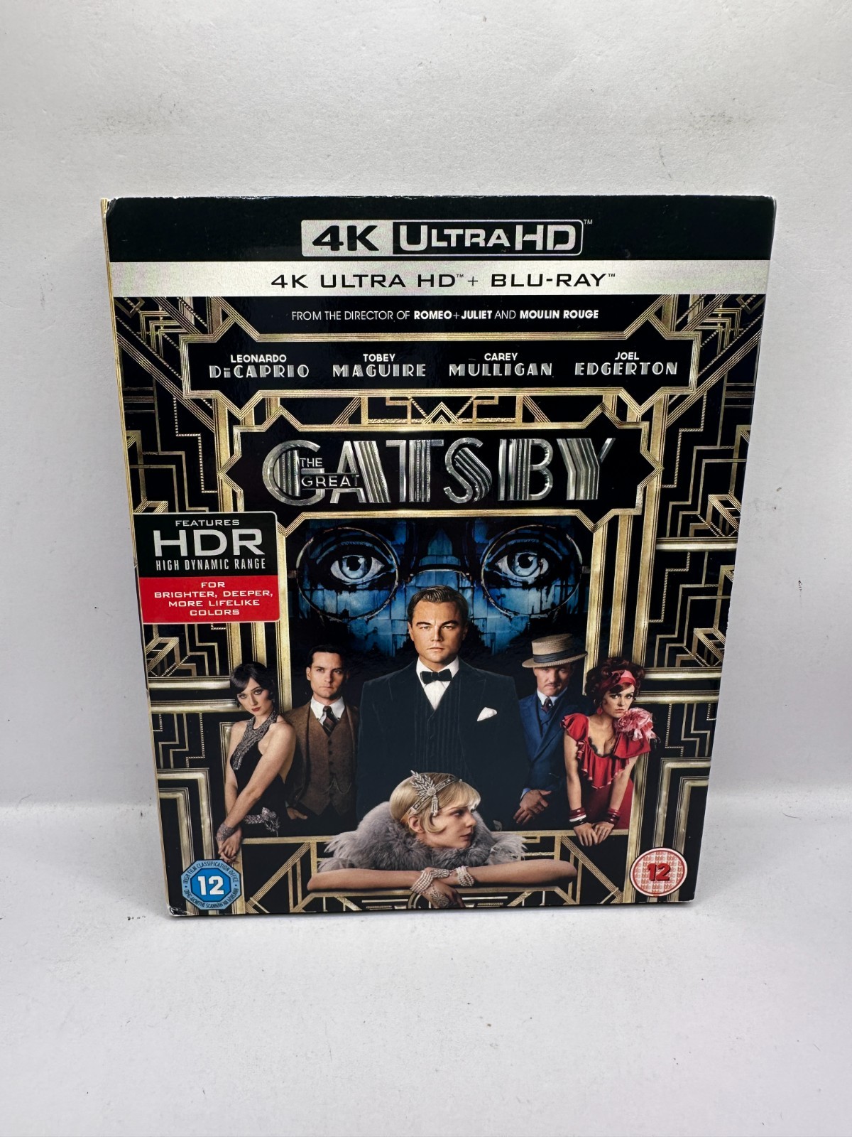 The Great Gatsby [4K UHD] + Blu Ray W/Slipcover OOP