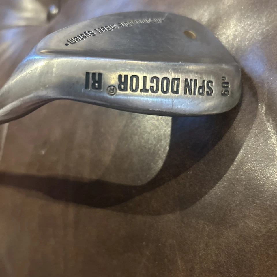 Spin Doctor RI Lob Wedge 60 graus eixo de aço cunha flexível destro - Imagem 3 de 3