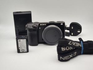 Ask £38 Cashback - Rare Sony Alpha NEX-7 Body, 128GB, Shutter 5659, 96% Remain