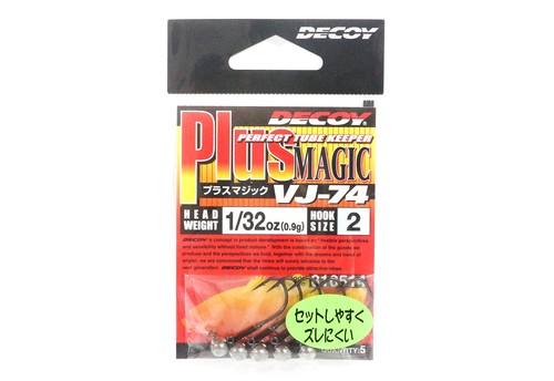 Decoy VJ-31F Jig Head Violence Ball Hook Size 1/0 , 1/32 oz