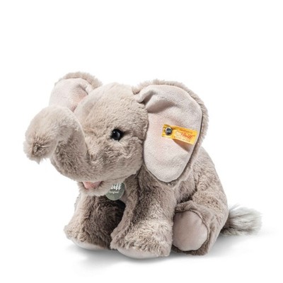 Steiff Edie Elefant 24 cm grau sitzend  065163 - neu!