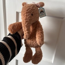 Brand New With Tags Ultra Rare Retired Jellycat Rolie Polie Anteater