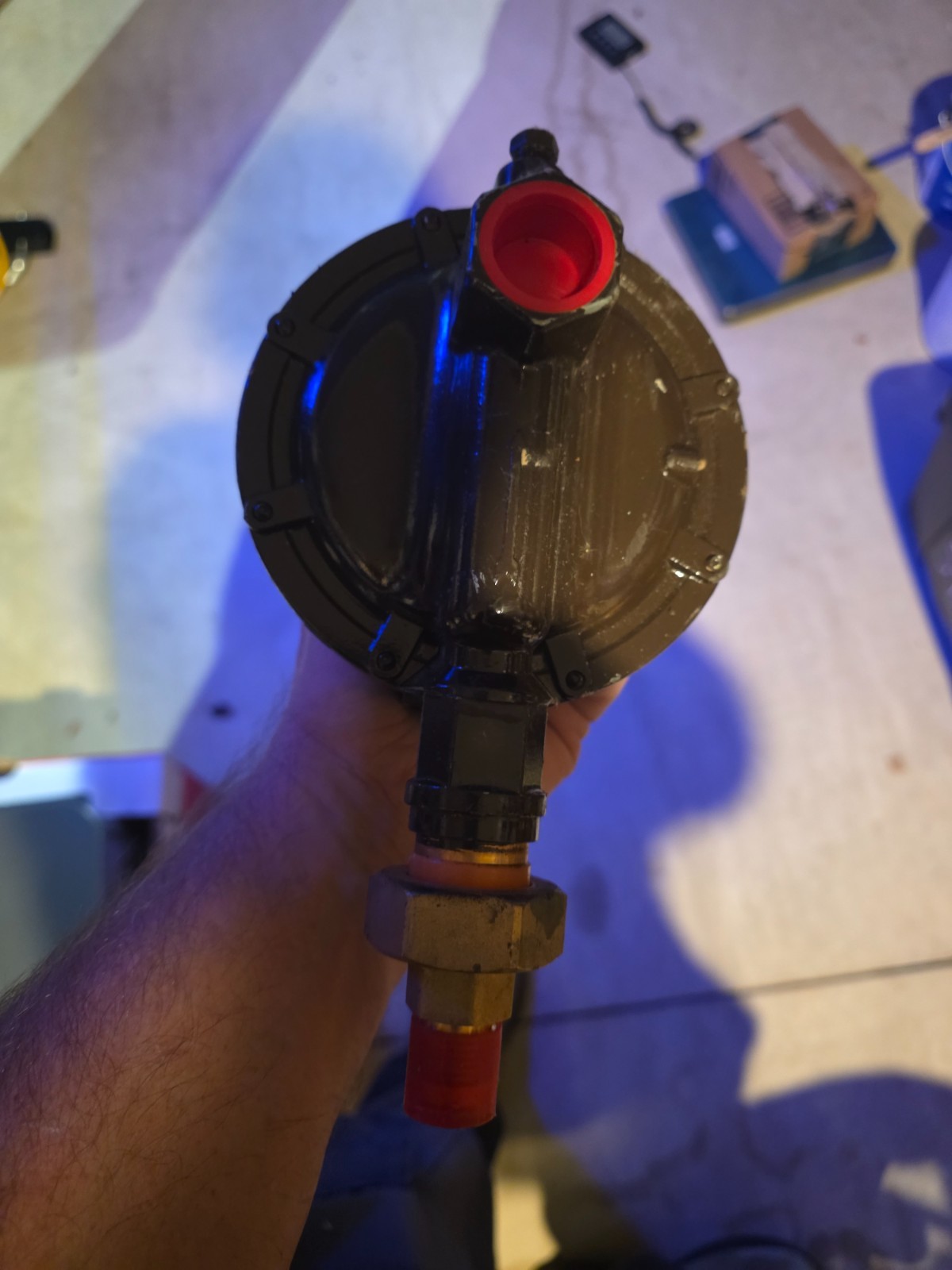 Rego 2nd Stage Low Pressure LV4403B16RD Regulator(NEW)