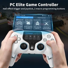 NBCP Gaming Controller w/Interactive Screen Remappable Buttons for PC/Switch 2