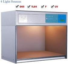 Color Assessment Cabinet Color Matching Cabinet Light Box 4 Light Sources *bn