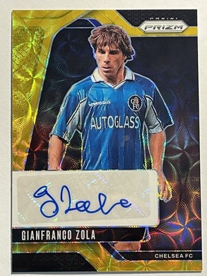 2024-25 Panini Prizm Premier League Gianfranco Zola CHOICE GOLD