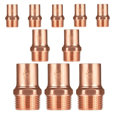 #ad Pack of 10 EFIELD 3 4quot; FTG x 3 4quot; Male Street Adapter LF Copper Plumbing Fi... $91.27