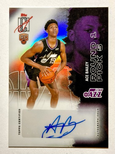 2025 Topps Signature Ace Bailey Base (RAW)