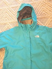 North Face Girls Turquoise Jacket Size XL, HYVENT