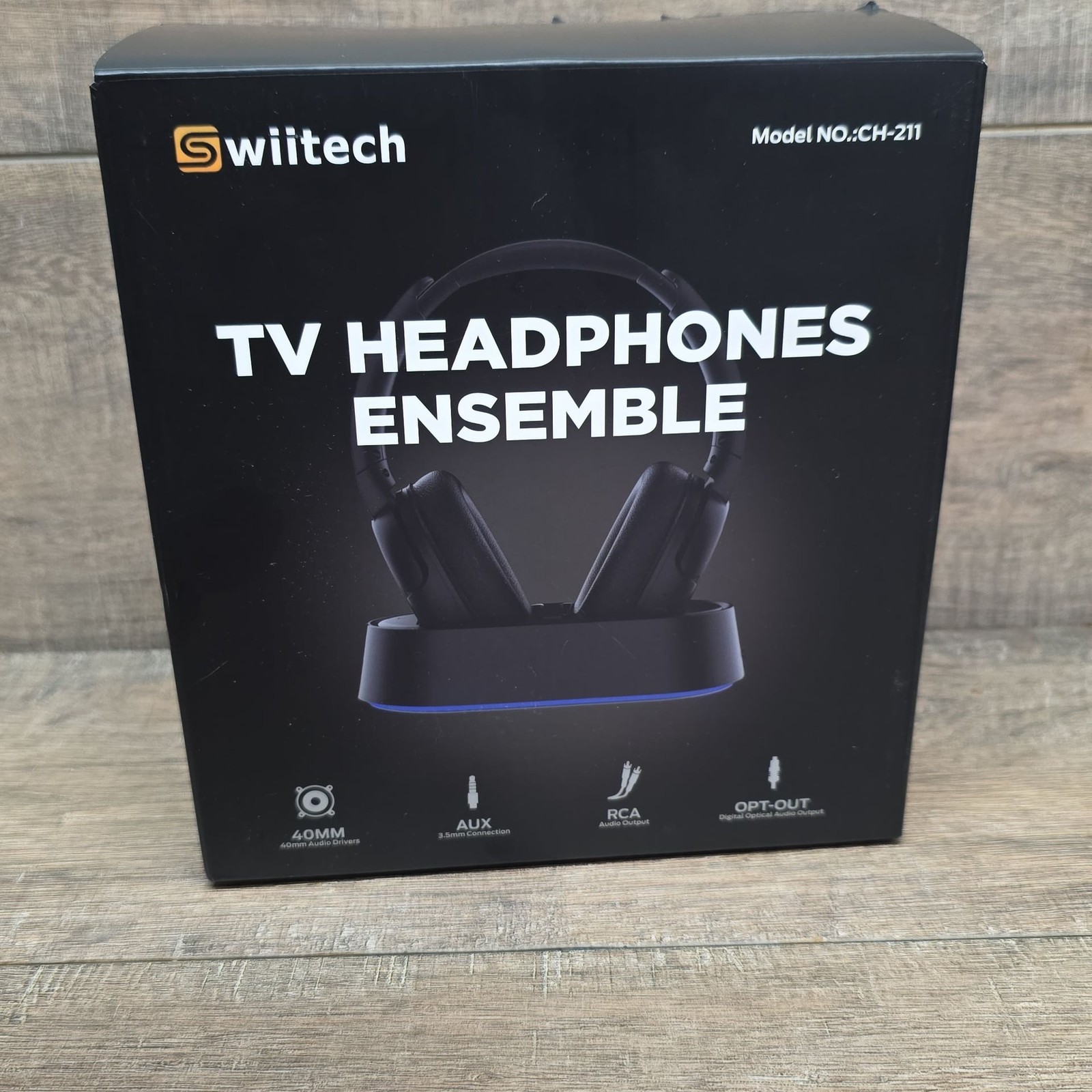 Swiitech CH-211 Wireless TV Headphones