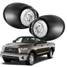 1 Pair Driver and Passenger Side Fog Light Assembly Replacement for Tundra
