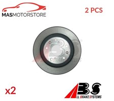 BREMSSCHEIBEN SATZ PAAR HINTEN ABS 17800 2PCS P FÜR SUZUKI SWIFT III 1.6 RS 416