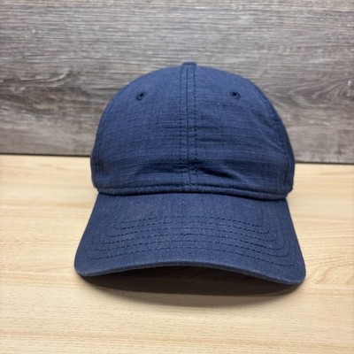 Ripstop Hat Cap Strap Back Blue Plain Lightweight Outdoors Hiking OC Headwear