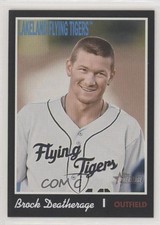 2019 Topps Heritage Minor League Edition Black 30/50 Brock Deatherage #173 8d2