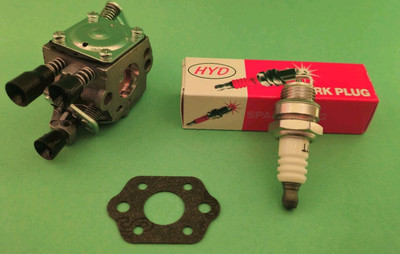 Vergaser für Stihl 021 023 025 MS 210 MS 230 MS 250 Zama, Dichtung Zündkerze L7T