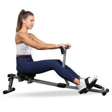 YSSOA Fitness Rowing Machine Rower Ergometer Adjustable Body Workout 12 Levels