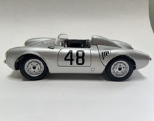 1955 Porsche 550a Spyder Silver Car Maisto 118 Scale