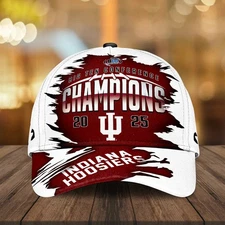 Hoosiers Football 2025 Big Ten Champions Classic Cap