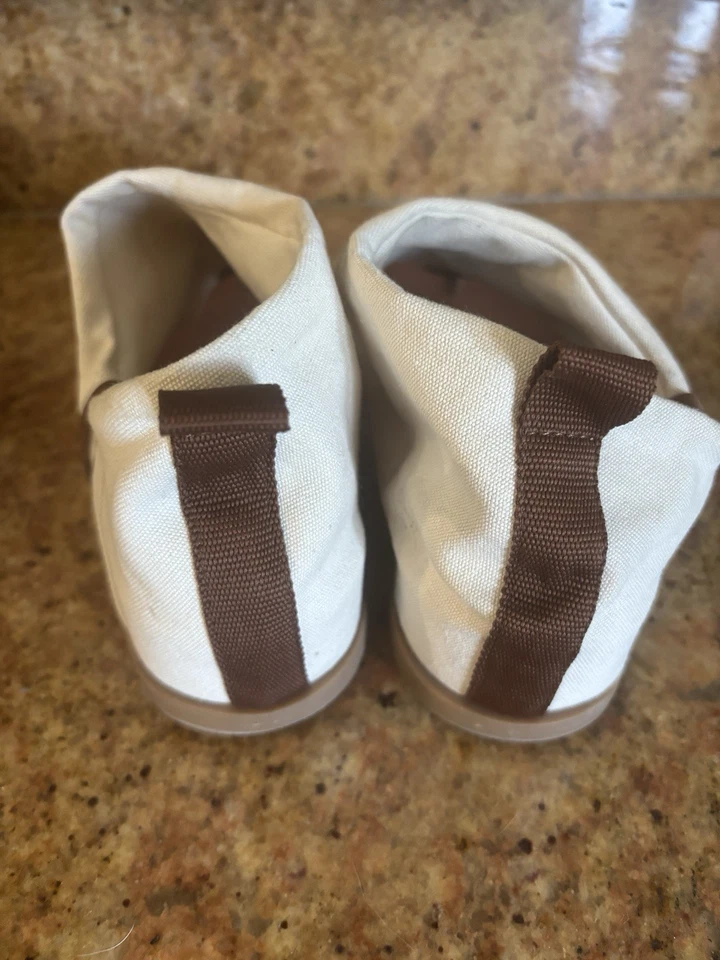 Mia Gladiator Slip On Sz 9 Canvas Boho Festival Vacation - Image 3 of 4