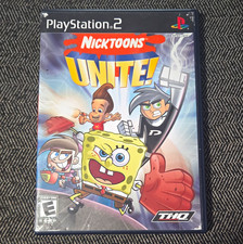 Nicktoons Unite! Sony PlayStation 2 No Manual Tested / Working
