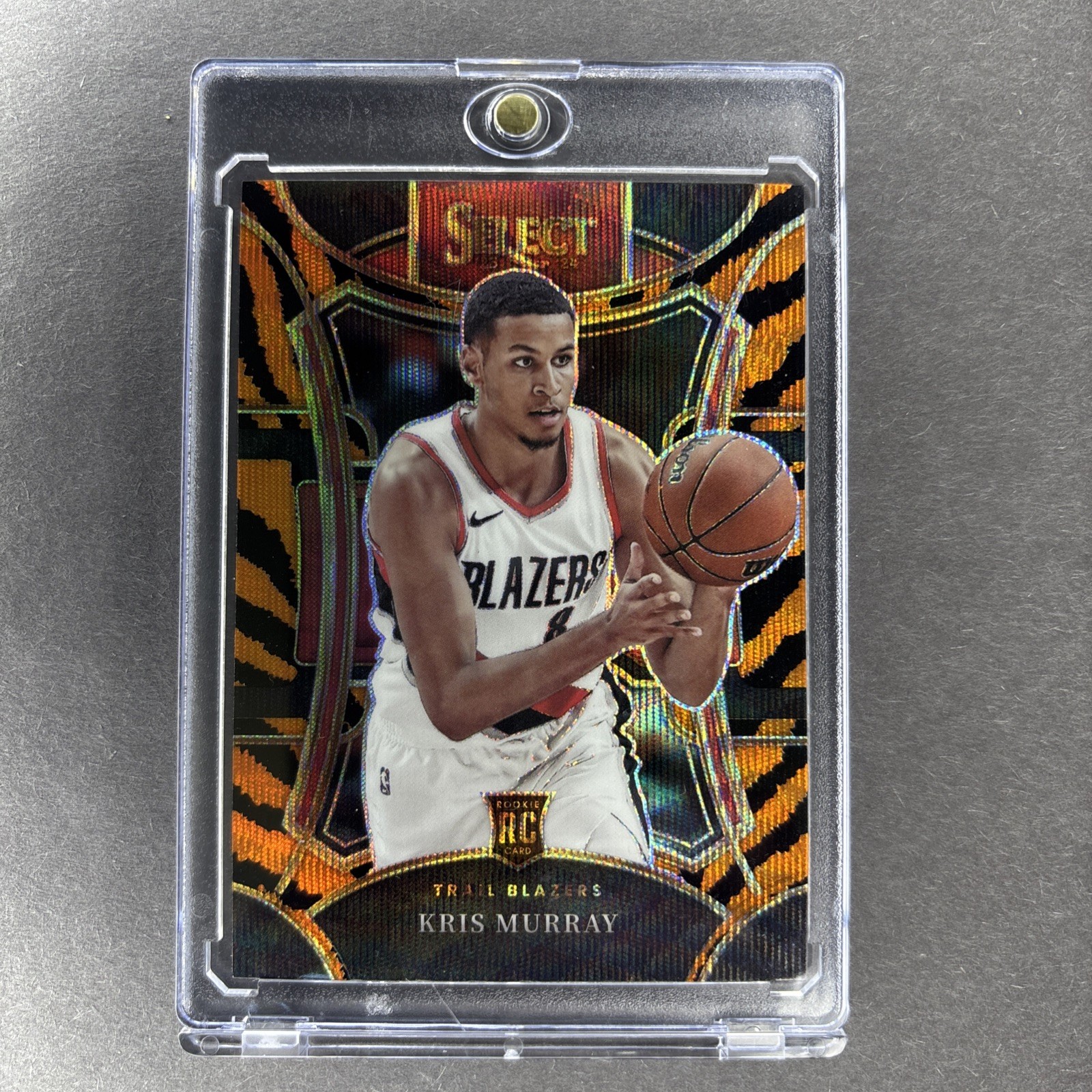 2023-24 Panini Select -Mezzanine Level Kris Murray #306 Tiger Stripes Prizm (RC)