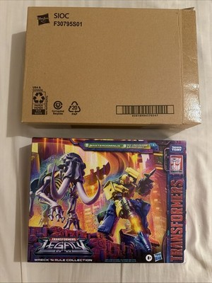 TRANSFORMERS LEGACY WRECK N  RULE MASTERDOMINUS & G2 UNIVERSE LEADFOOT BRAND NEW