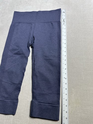 Lululemon Seamlessly Street Crop Yoga Leggings Women's Size 6 Blue - Afbeelding 6 van 8