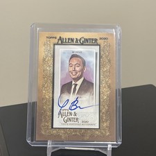Steve Byrne 2020 Topps Allen & Ginter Framed Mini Autograph Comedian Auto MA-STB