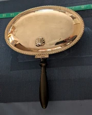 Poole. Silent Butler. Crumb Catcher. Silver Plate.