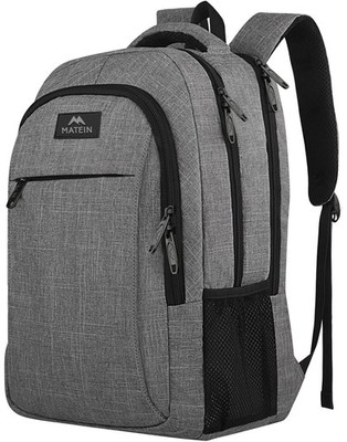 MATEIN Travel Laptop Backpack, Business Anti Theft 15.6 Inch, Austere Grey