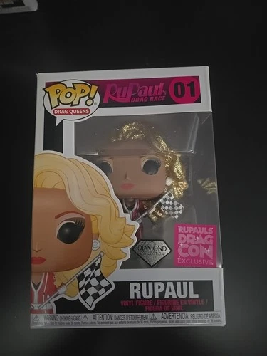 RUPAUL 01 DRAG RACE HOT TOPIC EXCLUSIVE FUNKO POP DRAG QUEENS With PROTECTOR
