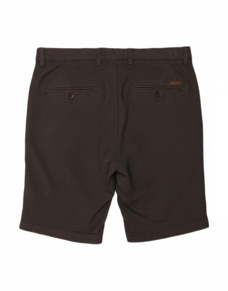 Pantalones Cortos Chinos Para Hombre JACK & JONES Medianos W32 Gris Algodón AM02 Foto 2 de 4