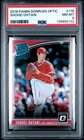 Shohei Ohtani RC 2018 Panini Donruss Optic NM-MT PSA 8