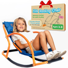 Kids Rocking Chair   Sensory Rocker for Kids Ages 3-8   Calming Chair for Autism