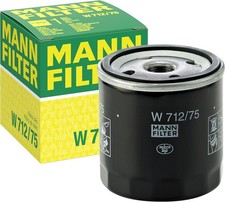 MANN-FILTER Oil Filter W 712/75, Premium Filter in OE Quality, Spin-on, for