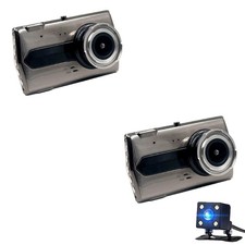 Two/Single Lens Portable Car Video Recorder Dashcam Support Motion Detection