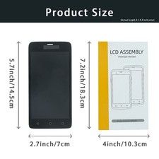 EDA51 LCD Module  Touch Screen Digitizer Replacement for Honeywell EDA51 EDA50