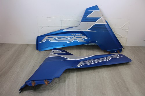 2013 POLARIS RZR 800  Left And Right Rear Side Body Panel Blue