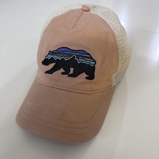 Patagonia Fitz Roy Layback Bear Trucker Hat One Size, Free Shipping
