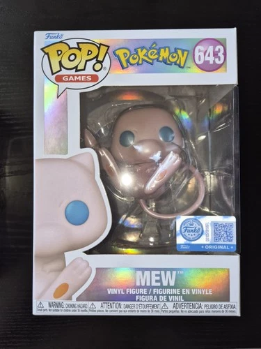 Funko Pop Mew Pearlescent Pokemon Center Exclusive # 643 IN HAND
