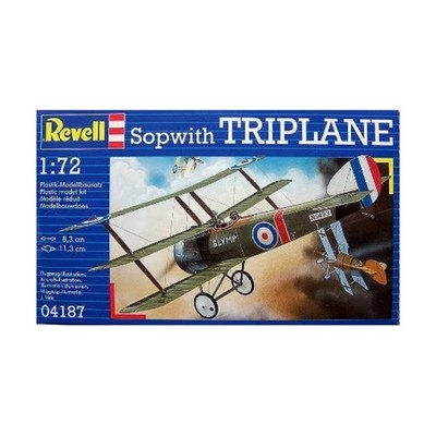 Revell/Monogram Model Kit Sopwith Triplane VG+/NM