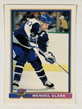 1991-92 Bowman #156 Wendel Clark