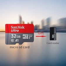 SanDisk 32/64/128GB Ultra Micro SD HC Class 10 TF Flash SDHC Memory Card mobile
