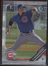 2019 Keegan Thompson Bowman Chrome Refractor    RC 439/499    #BCP-90 (D437)