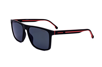 Carrera Men's 57mm Black Red Sunglasses CA8064S-0OIT-Q3