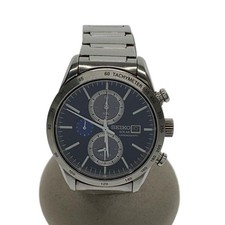 Seiko Solar Men's Black Watch - V172-0AP0 for sale online | eBay