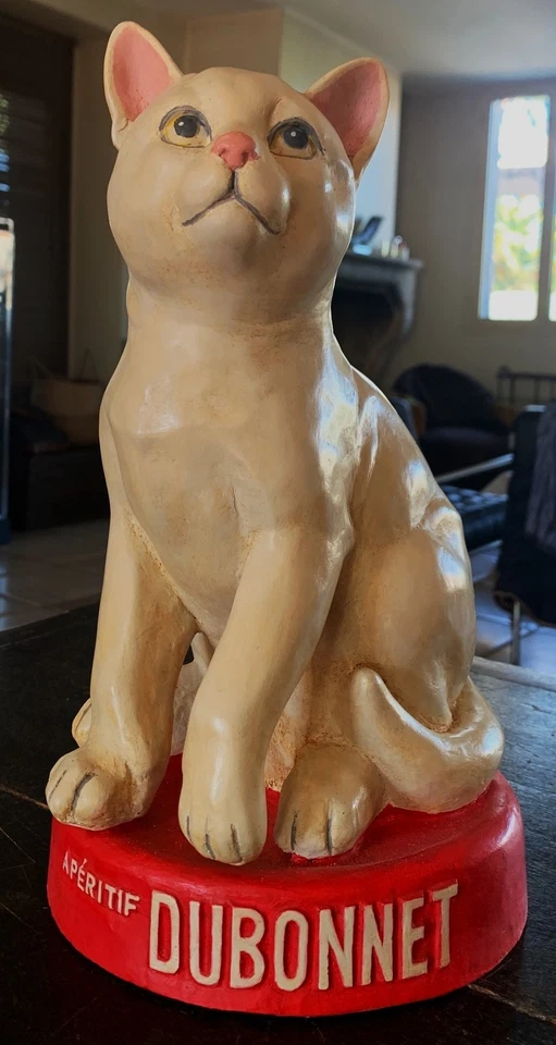 Plâtre publicitaire DUBONNET 29x17x17cm - Photo 2/4