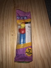 PEZ Dispenser Yellow Chick with Red Hat +  incl. 2 Candy Packs (NEW, SEALED)