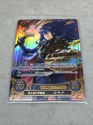 Fire Emblem Card 0 Cipher S11-002ST+ Lucina Awakening Japanese Autograph NM