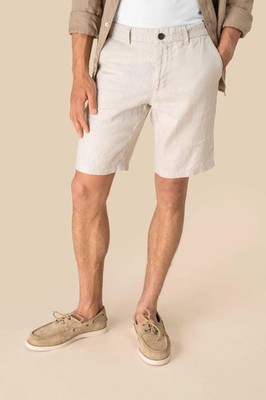 Bermuda-Shorts aus Leinen für Herren  | Spasso | 